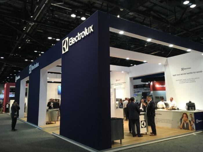 Nafem 2019 Electrolux Professional booth